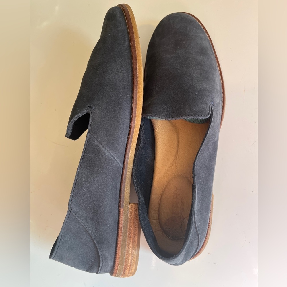 Sperry Dark Blue Slip-On Loafers - Picture 4 of 6